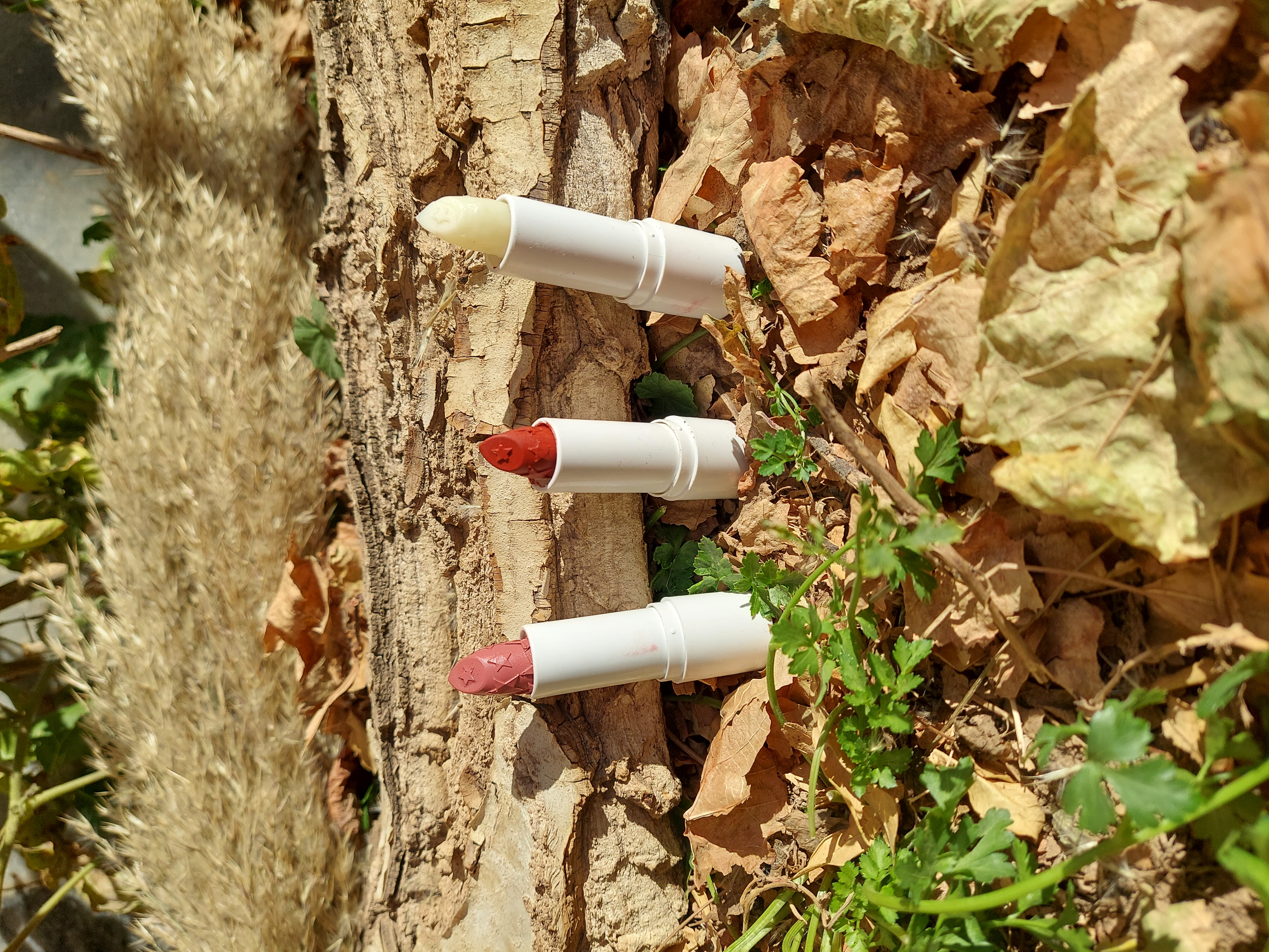 بالم لب های گیاهی و ارگانیک در ۳ رنگ آبرسان،تقویت کننده و ضد خشکی و ترک های لب