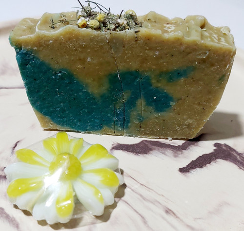 صابون ارگانیک و دست ساز رزماری و بابونه